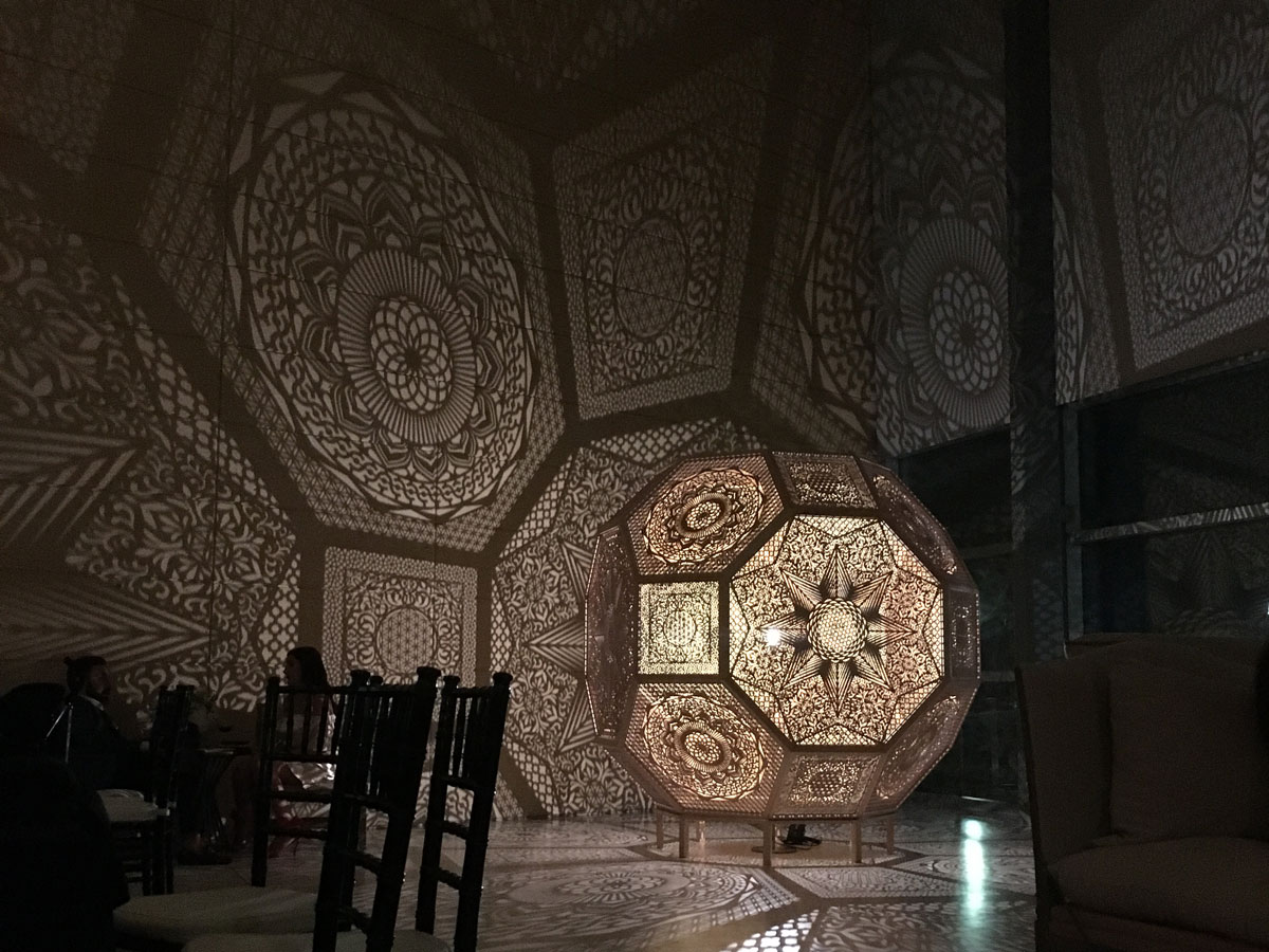 Shadow Casting Lantern Installations